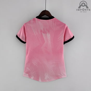Camisa Real Madrid 2022 Versão Feminina Edição Especial Y3- Rosa