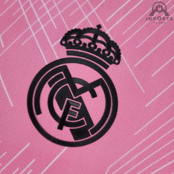 Camisa Real Madrid 2022 Versão Feminina Edição Especial Y3- Rosa