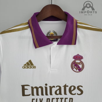 Camisa Real Madrid 21/22 Versão Torcedor Edição De Exposição 
