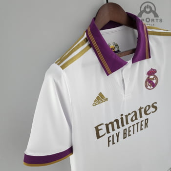 Camisa Real Madrid 21/22 Versão Torcedor Edição De Exposição 