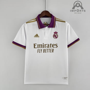 Camisa Real Madrid 21/22 Versão Torcedor Edição De Exposição 