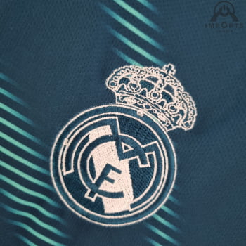 Camisa Real Madrid 22/23 Clássica Versão Torcedor Branca + Personalização Grátis 