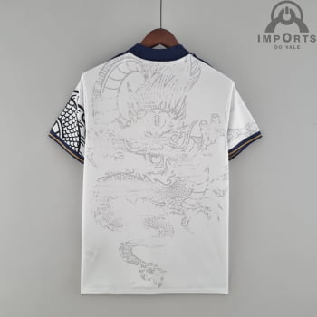 Camisa Real Madrid 22/23 Ed. Especial Dragão Chinês Versão Torcedor + Personalização Grátis