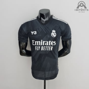 Camisa Real Madrid 22/23 Ed. Especial Y3 Versão Jogador - Preto 