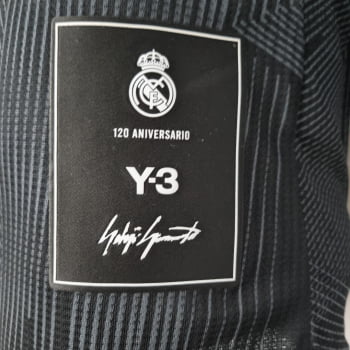 Camisa Real Madrid 22/23 Ed. Especial Y3 Versão Jogador - Preto 