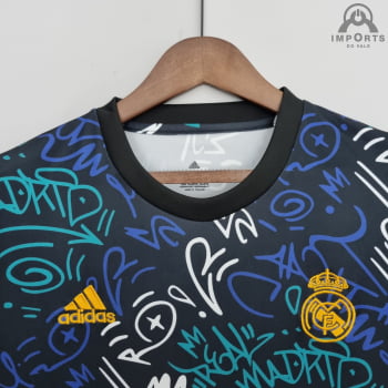 Camisa Real Madrid 22/23 Treino - Azul