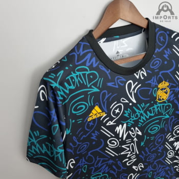 Camisa Real Madrid 22/23 Treino - Azul