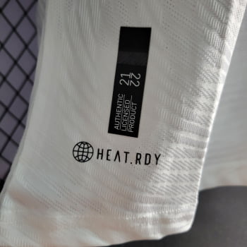 Camisa Real Madrid 22/23 Versão Jogador Y-3 Ed. Comemorativa 120 anos Branca + Personalização Grátis