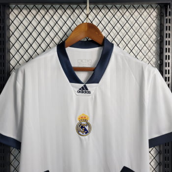 Camisa Real Madrid 23/24 Versão Torcedor Ed. Especial Icon + Personalização Grátis