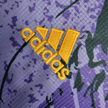 Camisa Gola Polo Real Madrid 23/24 Versão Torcedor Ed. Especial Roxa