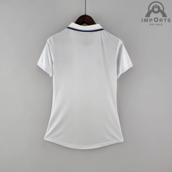 Camisa Real Madrid I 22/23 Versão Feminina + Personalização Grátis