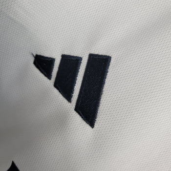Camisa Real Madrid I 23/24 Versão Feminina + Patchs + Personalização Grátis
