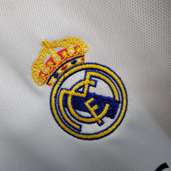 Camisa Real Madrid I 23/24 Versão Feminina + Patchs + Personalização Grátis