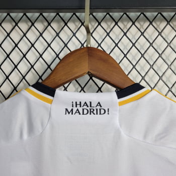 Camisa Real Madrid I 23/24 Versão Feminina + Personalização Grátis