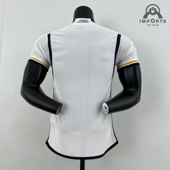 Camisa Real Madrid I 23/24 Versão Jogador + Patchs + Personalização Grátis