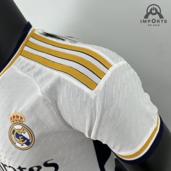 Camisa Real Madrid I 23/24 Versão Jogador + Personalização Grátis