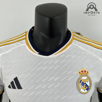 Camisa Real Madrid I 23/24 Versão Jogador + Personalização Grátis