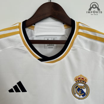 Camisa Real Madrid I 23/24 Versão Torcedor + Personalização Grátis