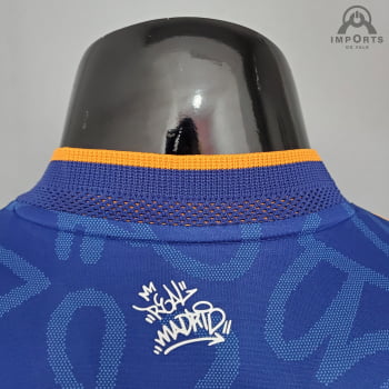 Camisa Real Madrid II 21/22 Versão Jogador + Personalização Grátis