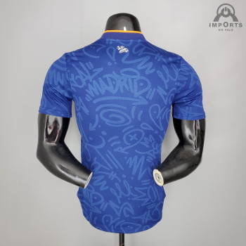 Camisa Real Madrid II 21/22 Versão Jogador + Personalização Grátis