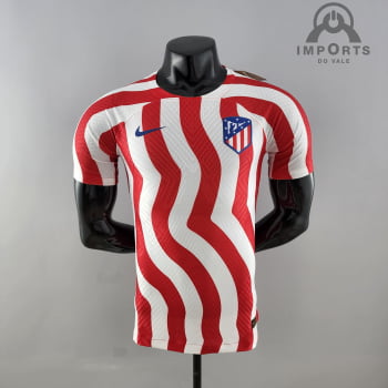 Camisa Atlético de Madrid l 22/23 Versão Jogador + Personalização Grátis