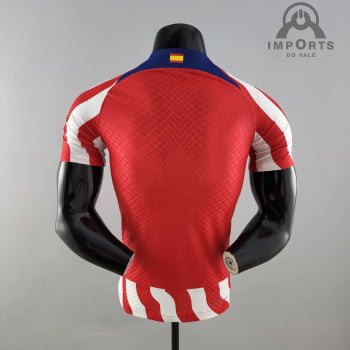 Camisa Atlético de Madrid l 22/23 Versão Jogador + Personalização Grátis