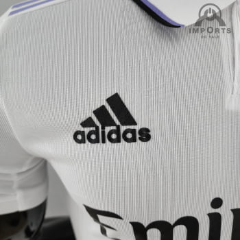 Camisa Real Madrid l 22/23 Versão Jogador + Personalização Grátis