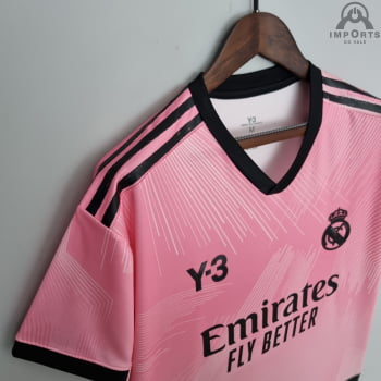 Camisa Real Madrid 22/23 Versão Torcedor Y-3 Ed. Comemorativa 120 anos + Personalização Grátis