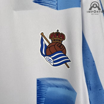 Camisa Real Sociedad I 23/24 Versão Torcedor + Personalização Grátis Camisa Real Sociedad I 23/24 Versão Torcedor + Personalização Grátis