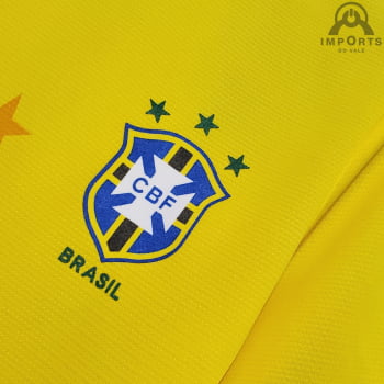 Camisa Retrô da Seleção Brasileira I 93/94 Versão Torcedor + Personalização Grátis