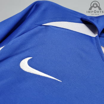 Camisa Retrô da Seleção Brasileira II 2002 Versão Torcedor + Personalização Grátis