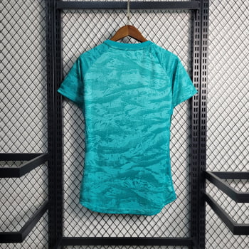 Camisa Retrô Flamengo 19/20 Versão Feminina Goleiro + Personalização Grátis 