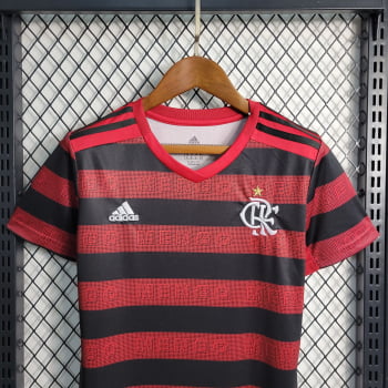 Camisa Retrô Flamengo I 19/20 Versão Feminina + Personalização Grátis