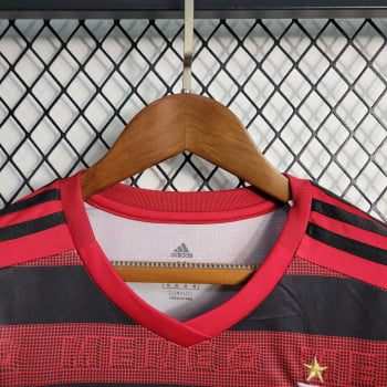 Camisa Retrô Flamengo I 19/20 Versão Feminina + Personalização Grátis