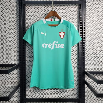 Camisa Retrô Palmeiras III 19/20 Versão Feminina + Personalização Grátis