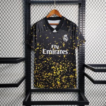 Camisa Retrô Real Madrid 20/21 Versão Torcedor Ed. Especial EA Sports + Personalização Grátis