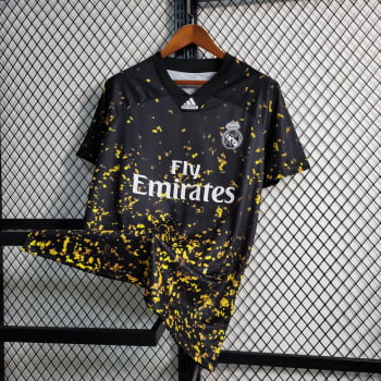 Camisa Retrô Real Madrid 20/21 Versão Torcedor Ed. Especial EA Sports + Personalização Grátis