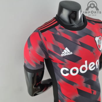 Camisa River Plate 22/23 Versão Jogador Ed. Clássica + Personalização Grátis