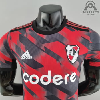 Camisa River Plate 22/23 Versão Jogador Ed. Clássica + Personalização Grátis