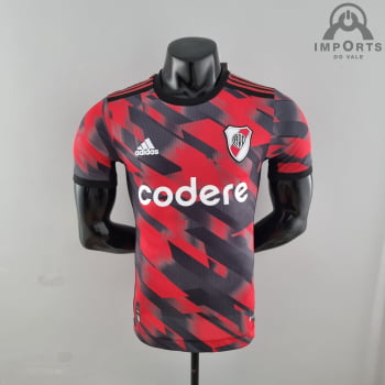 Camisa River Plate 22/23 Versão Jogador Ed. Clássica + Personalização Grátis 