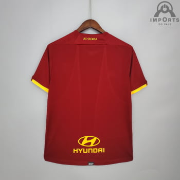 Camisa Roma I 21/22 Versão Torcedor + Personalização Grátis