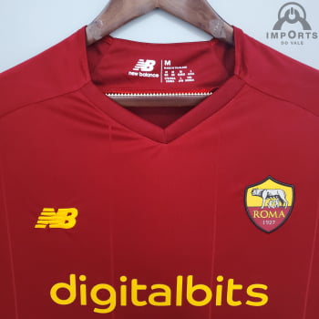 Camisa Roma I 21/22 Versão Torcedor + Personalização Grátis
