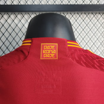 Camisa Roma I 23/24 Versão Jogador + Personalização Grátis 