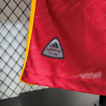 Camisa Roma I 23/24 Versão Jogador + Personalização Grátis 