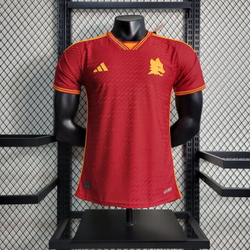 Camisa Roma I 23/24 Versão Jogador + Personalização Grátis Camisa Roma I 23/24 Versão Jogador + Personalização Grátis
