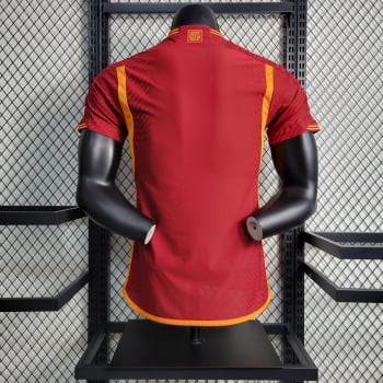 Camisa Roma I 23/24 Versão Jogador + Personalização Grátis 