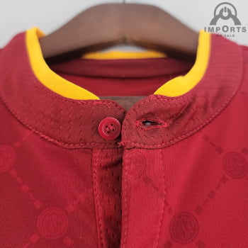 Camisa Roma l 22/23 Versão Torcedor + Personalização Grátis