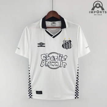 Camisa Santos 22/23 Versão Torcedor Ed. Especial Dias de Glória Branca + Personalização Grátis