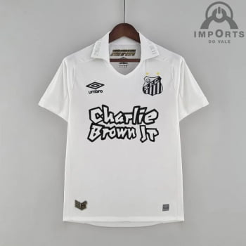 Camisa Santos 22/23 Versão Torcedor Ed. Comemorativa Charlie Brown Jr