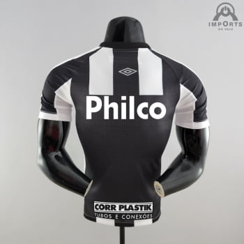 Camisa Santos ll 22/23 Versão Jogador + Patrocínios + Personalização Grátis